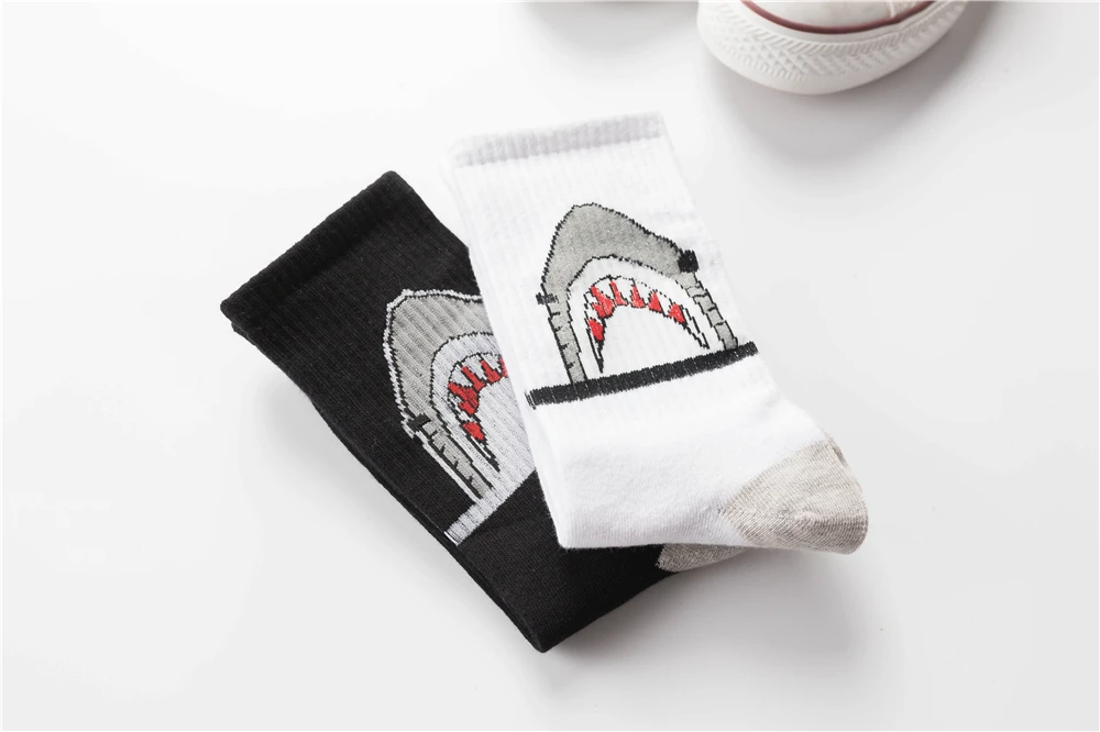 Высококачественные носки в стиле Харадзюку Chaussette, мужские хлопковые носки в стиле хип-хоп для уличных танцев, спортивные носки для скейтборда, Прямая поставка