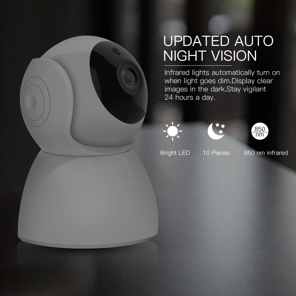 Беспроводная IP камера видеонаблюдения SDETER 1080P 2 МП|Камеры видеонаблюдения| |