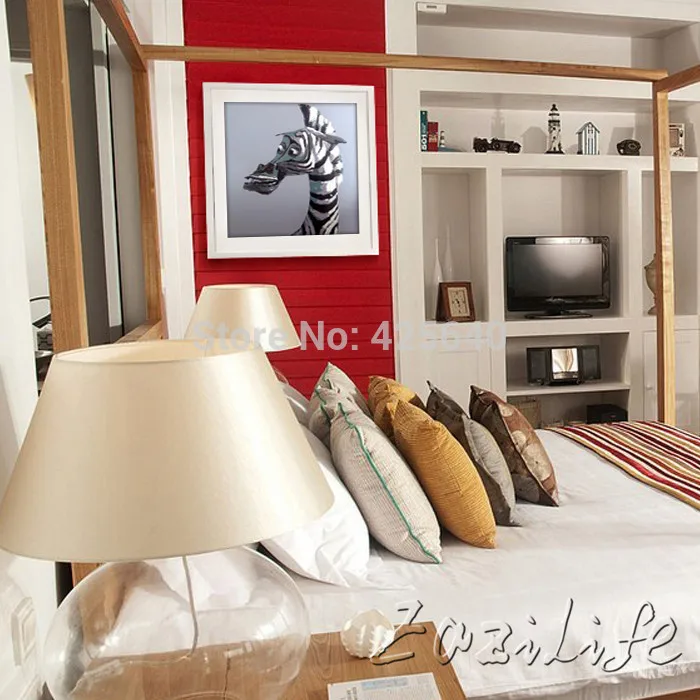 

Oil painting On Canvas Wall Pictures Paintings For Living Room Wall Art Canvas Pop art modern abstract hand painted Zebra 1