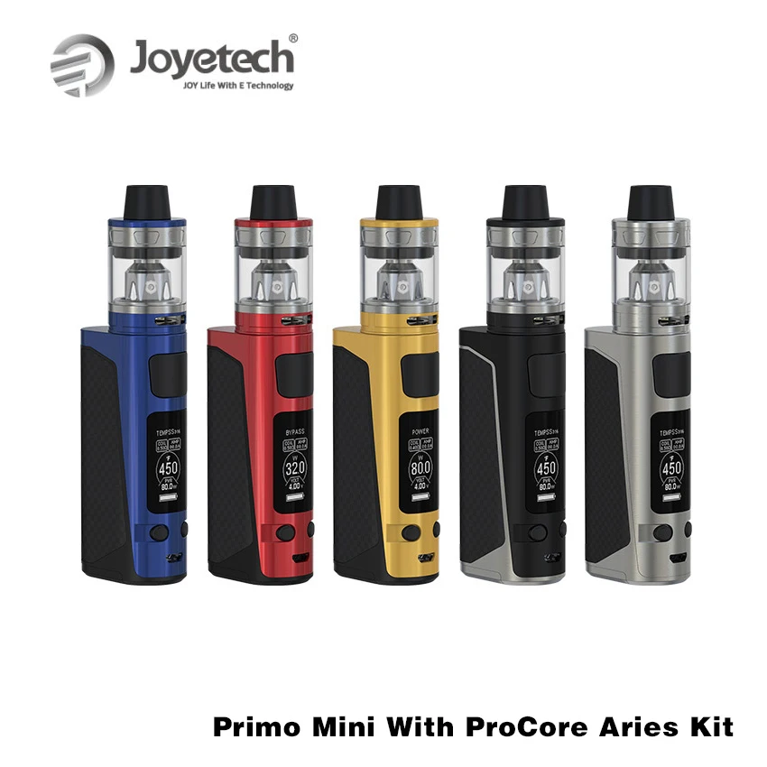 Оригинальный Joyetech EVic Primo Mini Kit 4 мл ProCore Aries Tank с 80 Вт TC Box батарея Mod E-cig | Электроника