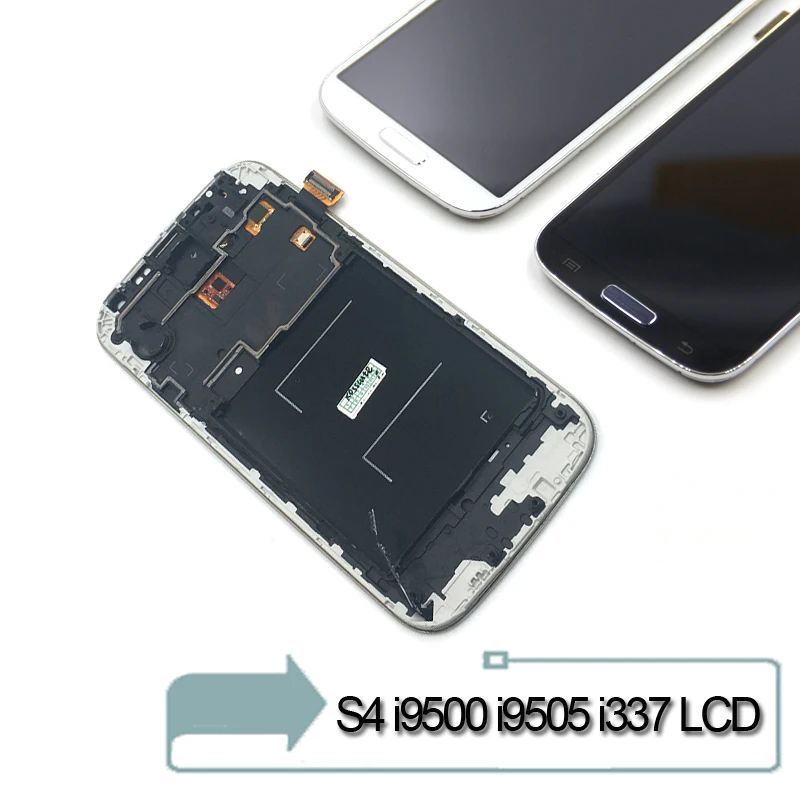 I9500 lcd дисплей для samsung Galaxy S4 GT I9505 сенсорный экран дигитайзер в сборе SIV с