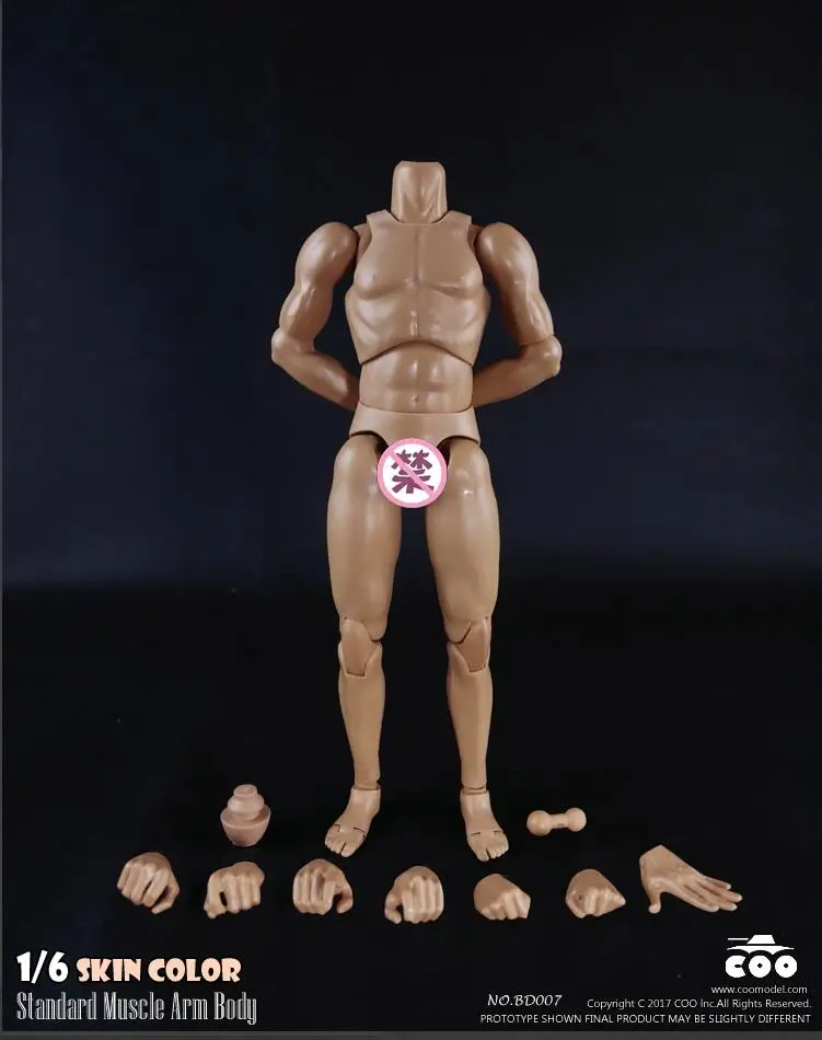 BD007 BD007 BD008 BD009 BD010 COOMODEL 1/6 мужские модели мышц тела Коллекционные Фигурки игрушки - Цвет: BD007