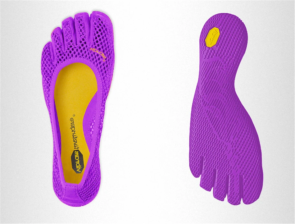Vibram Fivefingers VI-B, женские кроссовки, Нескользящие, износостойкие, пять пальцев, для дома, фитнеса, тренировок, йоги, топ для занятия танцами Пилатес, обувь