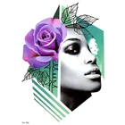 Временная тату-наклейка для женщин и мужчин, водонепроницаемая 3D флэш-тату для мужчин и женщин