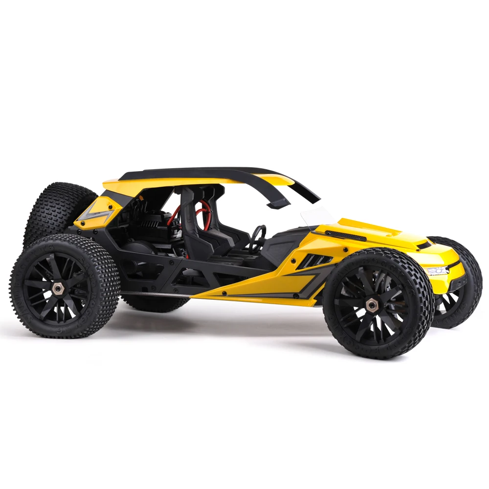 Высокоскоростная бесщеточная машинка багги HBX 1/6 2 4G 70 км/ч Радиоуправляемая