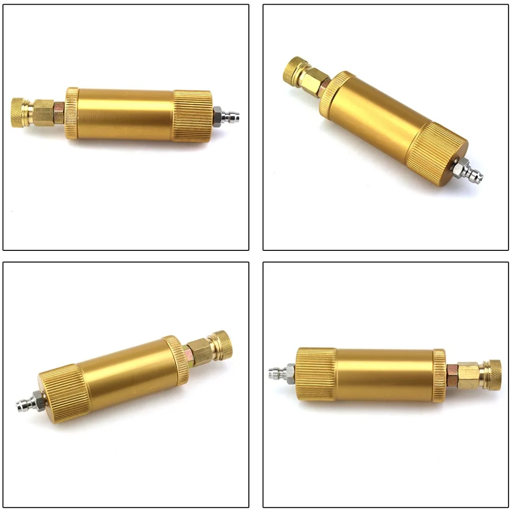 Пейнтбол PCP высокое давление насос воздушный фильтр 40mpa M10x1 быстрый соединитель вода-масло сепаратор фильтрующие элементы 50 см шланг