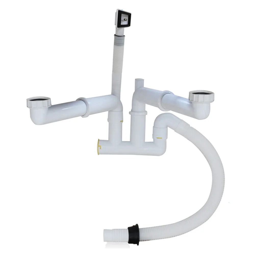 Комплект труб для отходов кухонной раковины Talea дренажный шланг двойной кухонные