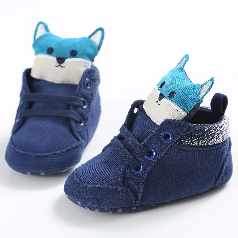 Cute Fox Spring and Autumn Winter New 0-1 Year Old Baby Learning To Walk Shoes Sale | First Walkers