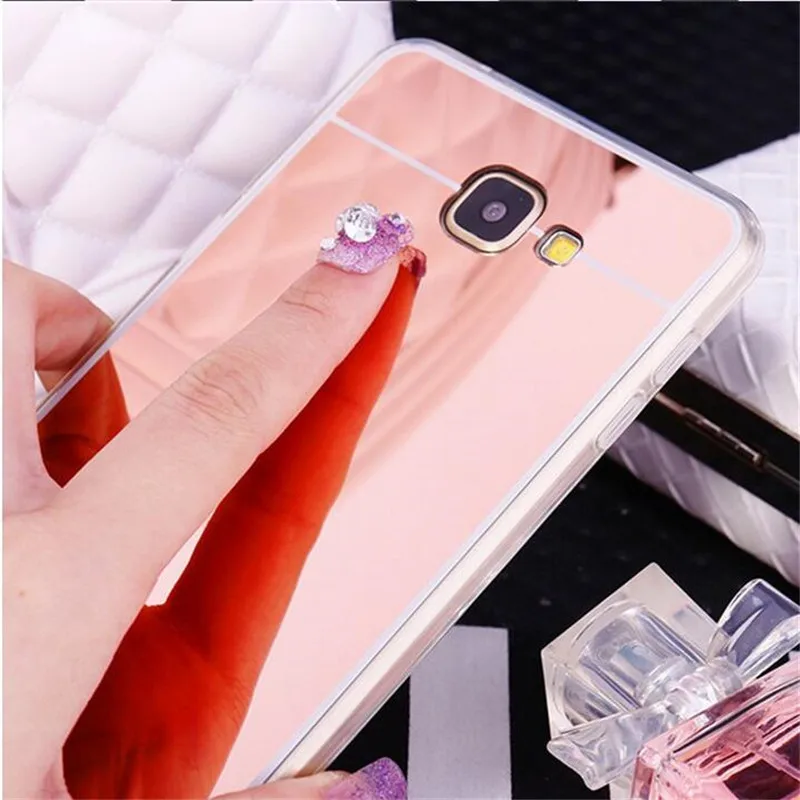 Роскошный Золотой блестящий чехол для телефона samsung J5 Prime SM-G570F, мягкий ТПУ зеркальный чехол для samsung Galaxy on 5
