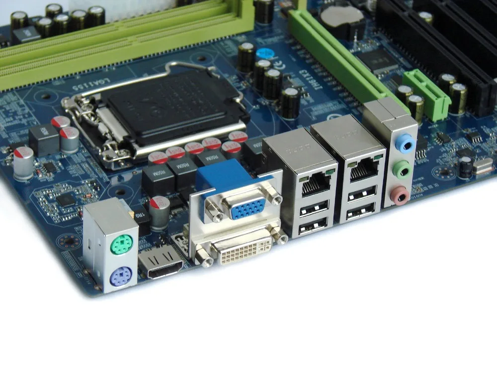 HCIPC 2072 1 ATX HCM I6329A H61 NVR DVR материнская плата 9SATA 2COM 8USB 2Giga LAN 1PCI16X 1PCIE1X 5PCI 1MPCIE 2DDR3 VGA + DVI