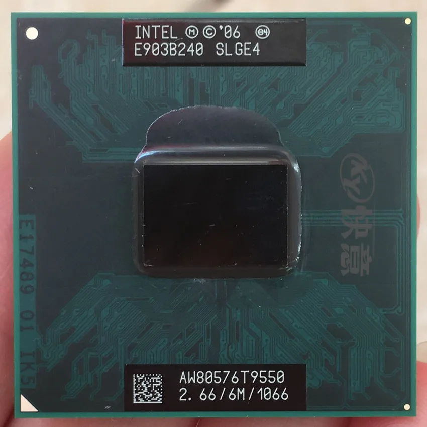 Процессор Intel Core 2 Duo T9550 процессор для ноутбука PGA 478 100% рабочий