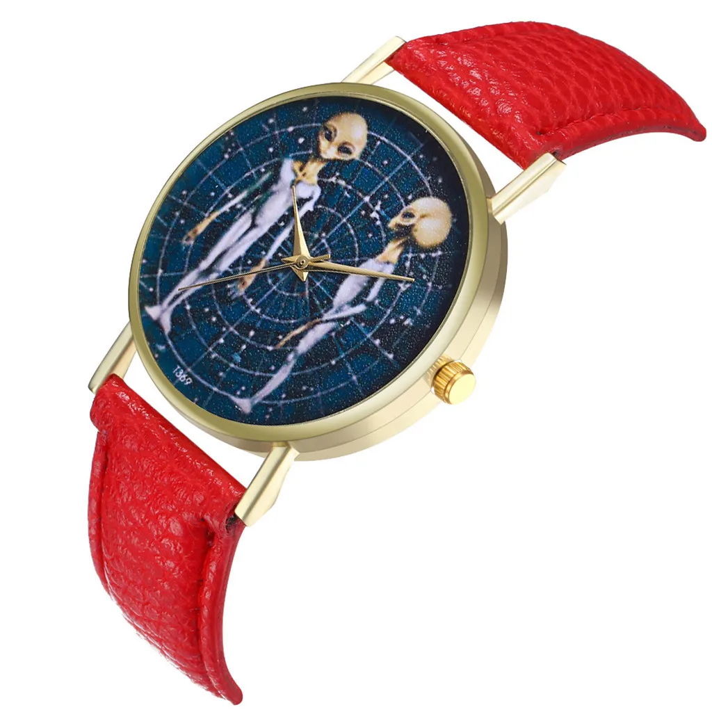 Женские винтажные часы Reloj Mujer saat модные с кожаным ремешком на свадьбу подарок