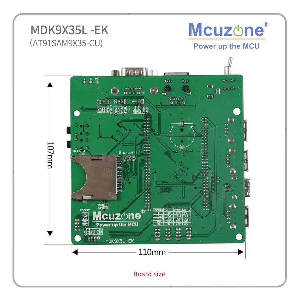 MDK9X35L-EK_T43LCDEVB ATMELAT91SAM9x35 HMI промышленная vehical медицинская бытовая техника. Голый