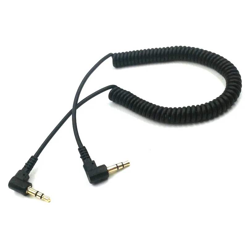 Черный цвет 90 градусов угол тип стерео аудио кабель Шнур от 3 5 мм до штекер к