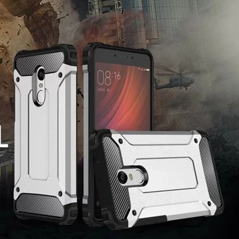 Wholesale PC+TPU Hybird Protective Case For Xiaomi Redmi Note 4 within Heat Radiation Nets Precise Holes Outdoor Shockproof | Мобильные