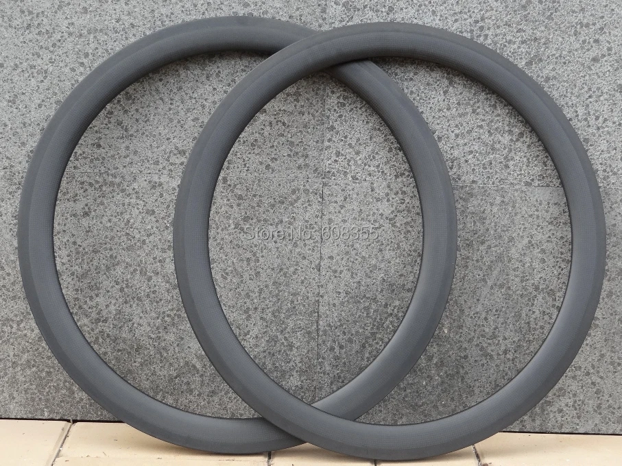 FLX RIM C05 : 3K углеродный матовый велосипедный шоссейный велосипед 700C Clincher обод