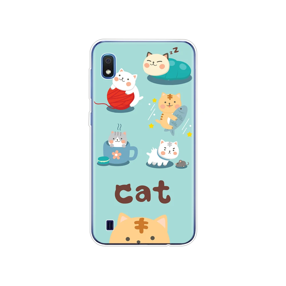 34758 Чехол для samsung A10, мягкий силиконовый чехол coqa funda для samsung Galaxy A10 A 10 SM-A105F A105 A105F, мультяшный чехол - Цвет: 34758