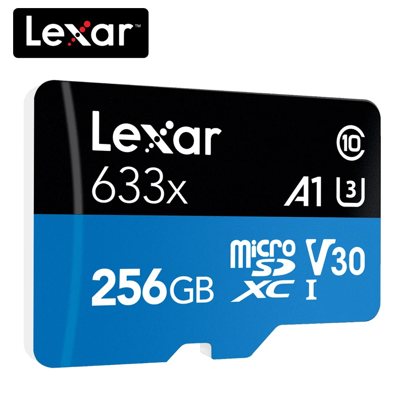 Оригинальная карта памяти Lexar 128 Гб Micro SD 256 ГБ высокоскоростная до макс. 95 м/с 64 Class10