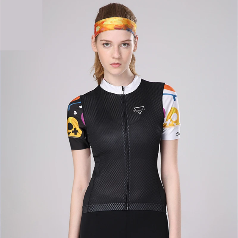 Mountainpeak Лето Для женщин Велоспорт ткань дышащий Quick dry MTB влагу УФ защиты езда на
