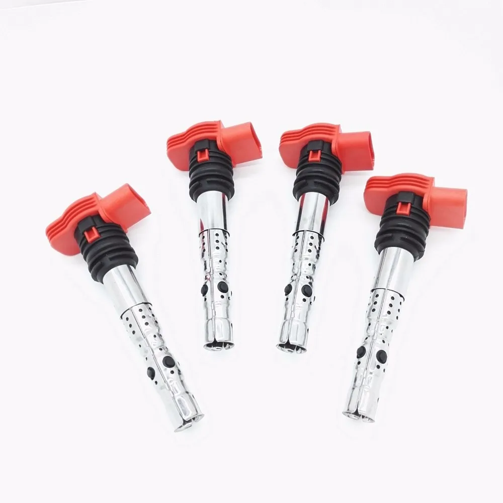 Набор из 4 катушек зажигания для VW Golf Beetle Jetta Passat TT A4 B5 Quattro 1 8 T 06A905115D|set of|set 4set 6 |