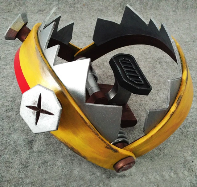 Overwatch Jamison Fawkes Junkrat стальная ловушка Косплей Реплика реквизит|Аксессуары для