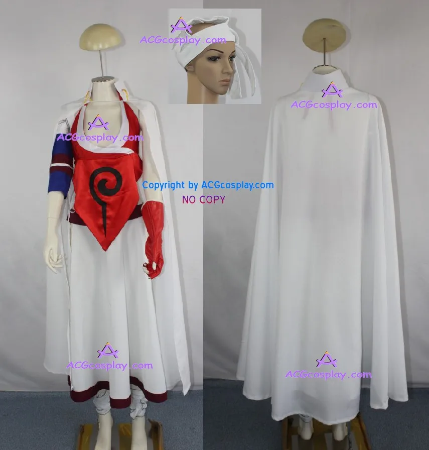 Отбеливающий костюм для косплея Сиба-кукуку включая Большая накидка ACGcosplay |