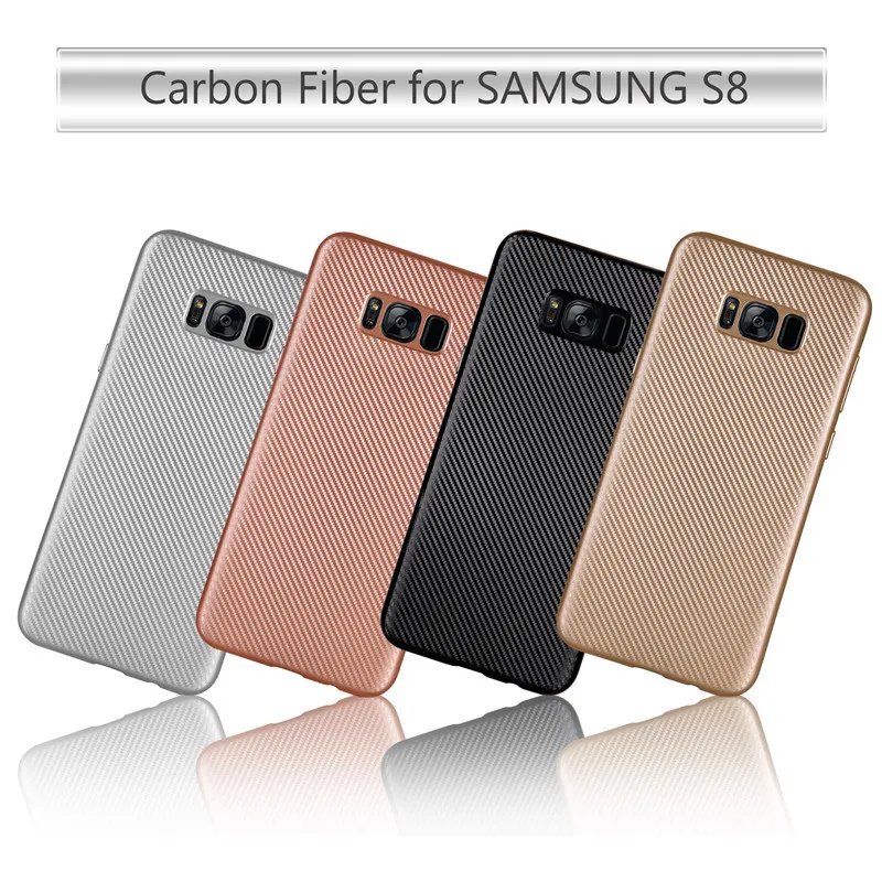 Для samsung Galaxy S8 чехол скраб твил мягкая TPU противоскользящей задняя крышка корпуса