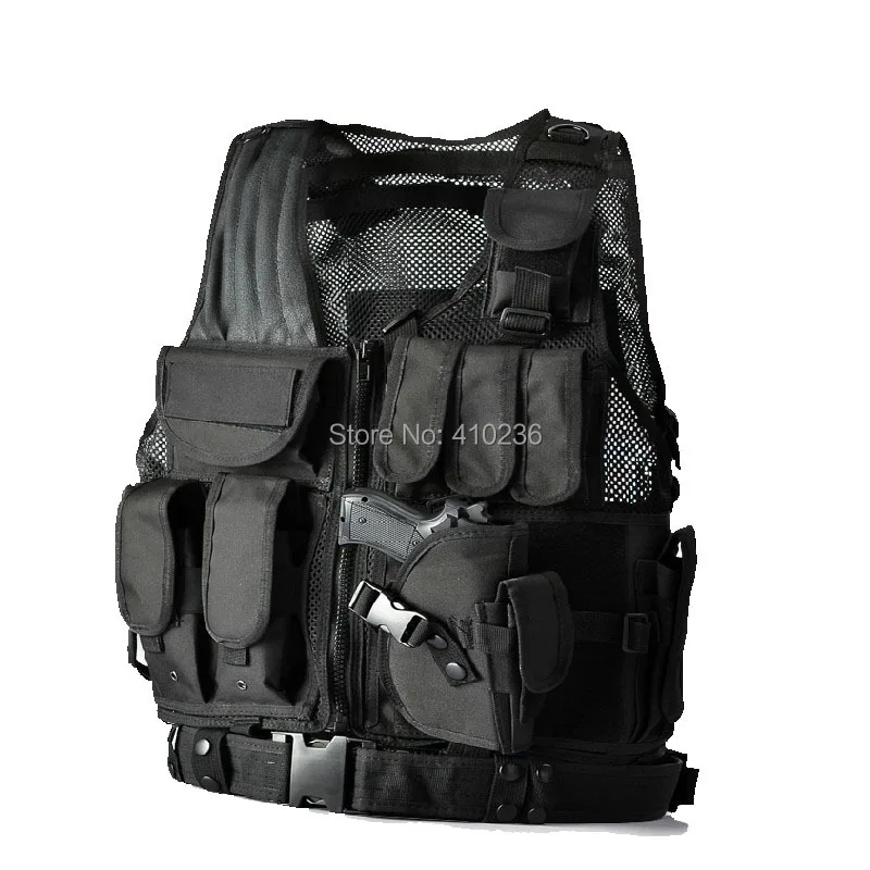 Fishing vest pocket more military enthusiasts vest puncture-proof ma3 jia3 male outdoor field CS uniform tactical vest
