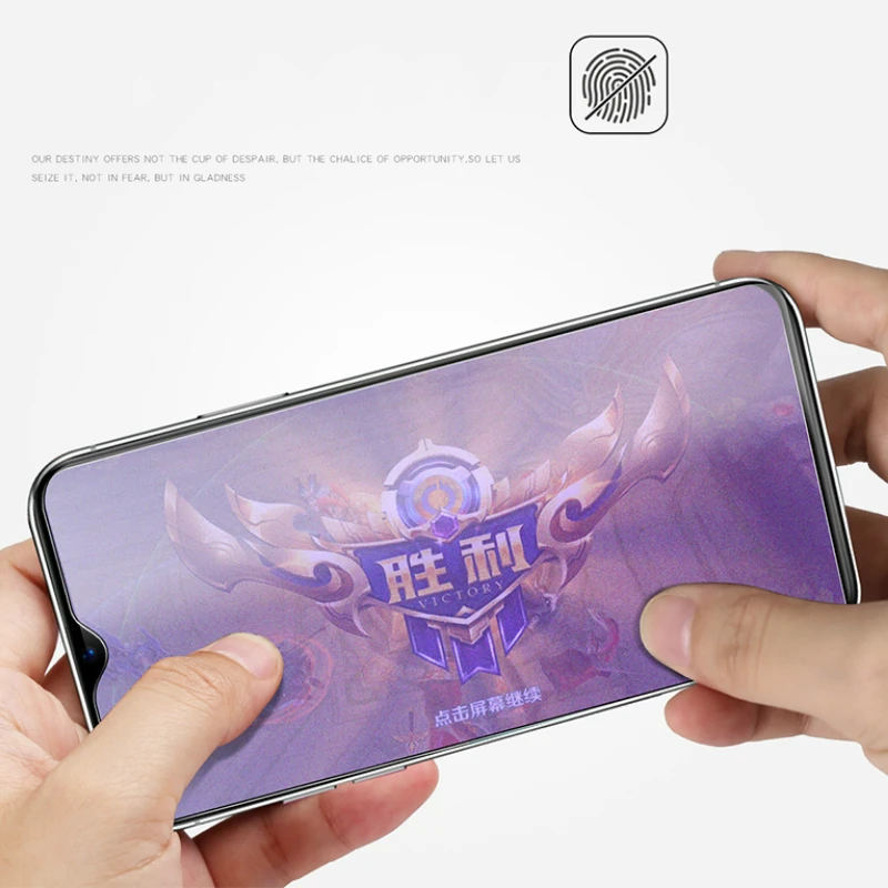JGKK 9H анти-синее матовое закаленное стекло для OPPO R17 F9 F9Pro R17Pro полное покрытие