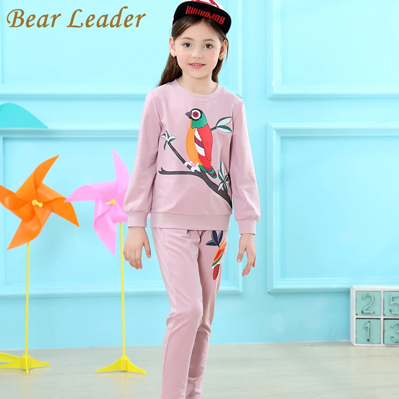 Bear leader/комплекты одежды для девочек Новинка 2019 года модная детская одежда
