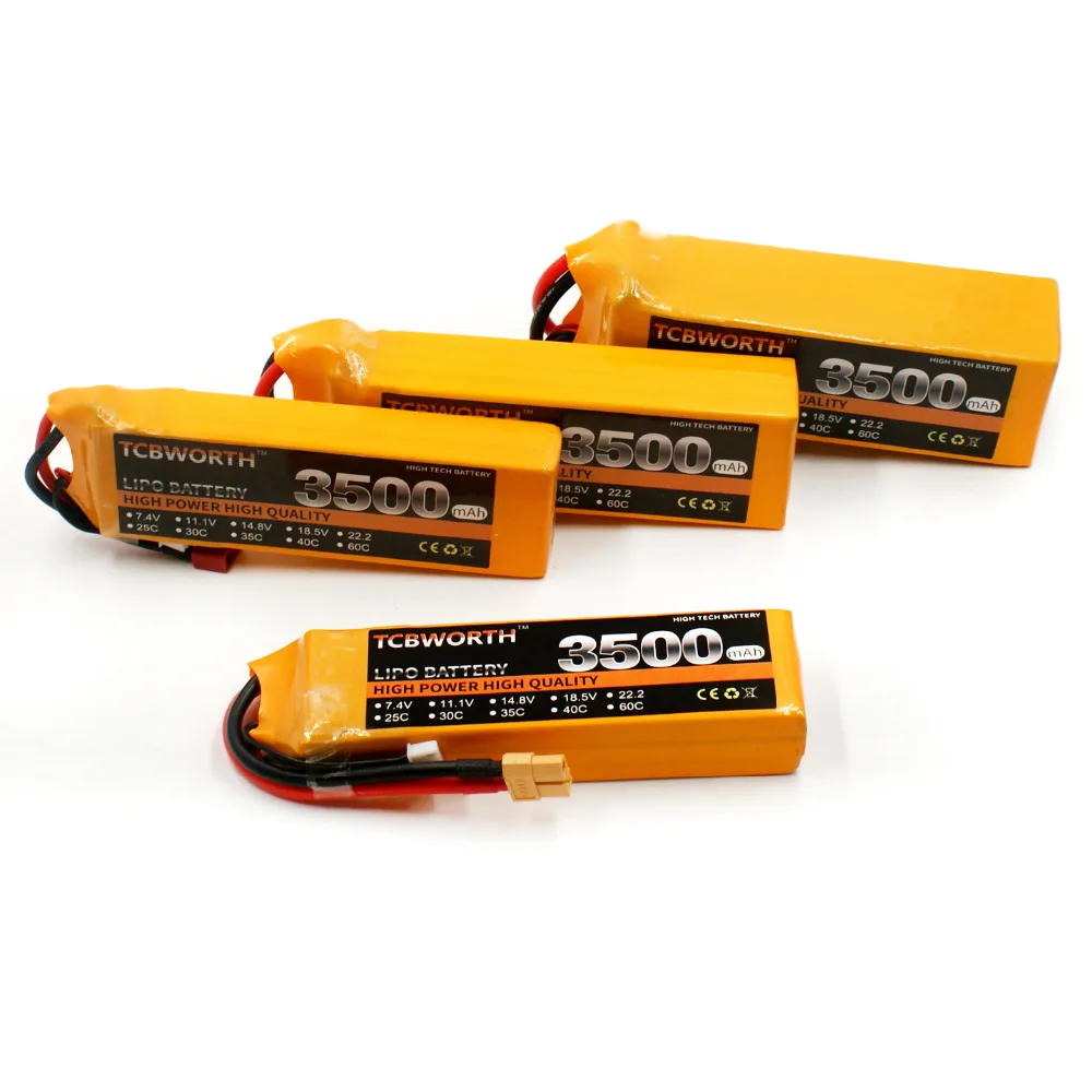 Аккумулятор LiPo TCBWORTH 6S для радиоуправляемого самолета 22 2 в 3500 мАч 60C 120C