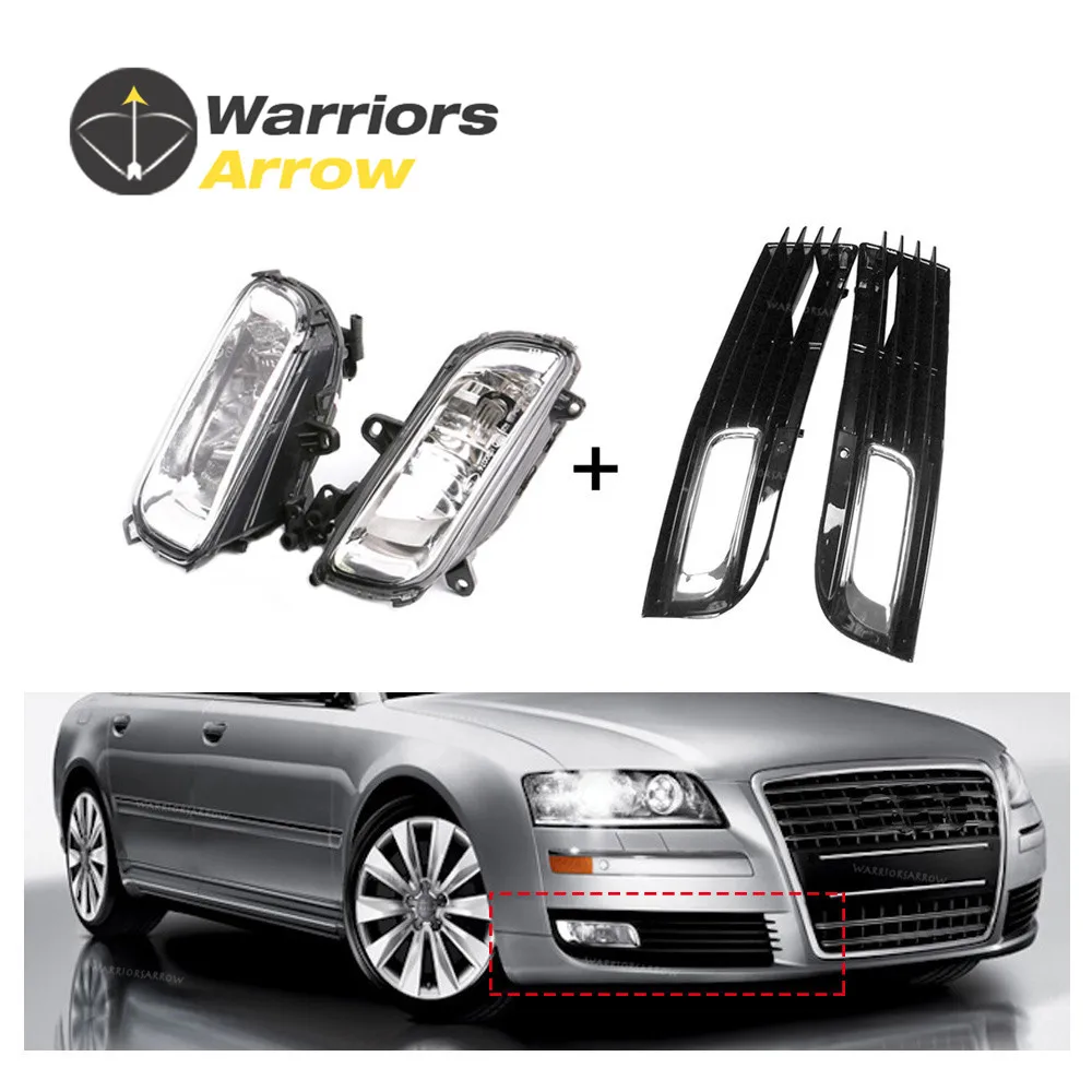Комплект галогенных противотуманных фар 4E0941699B 4E0941700B для Audi A8 QUATTRO D3 2008 2009 2010x4