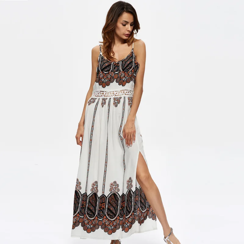 Новая Европа и Соединенные Штаты летом 2017 позиционирования печатных платье