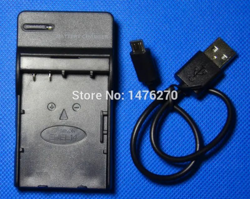 USB зарядное устройство для камеры Nikon P7800 P7700 P7100 P7000 D5500 D5300 D5200 D3200 D3300 D5100 D3100|charger for