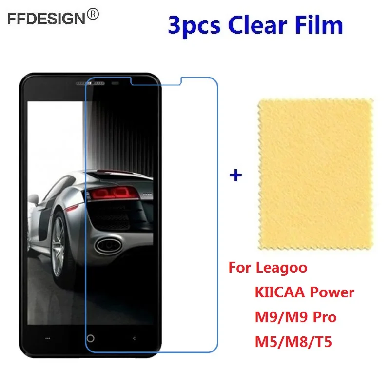 Защитная пленка для ЖК экрана Leagoo KIICAA Power M9 Pro M8 M5 T5 3 шт.|Защитные стёкла и плёнки