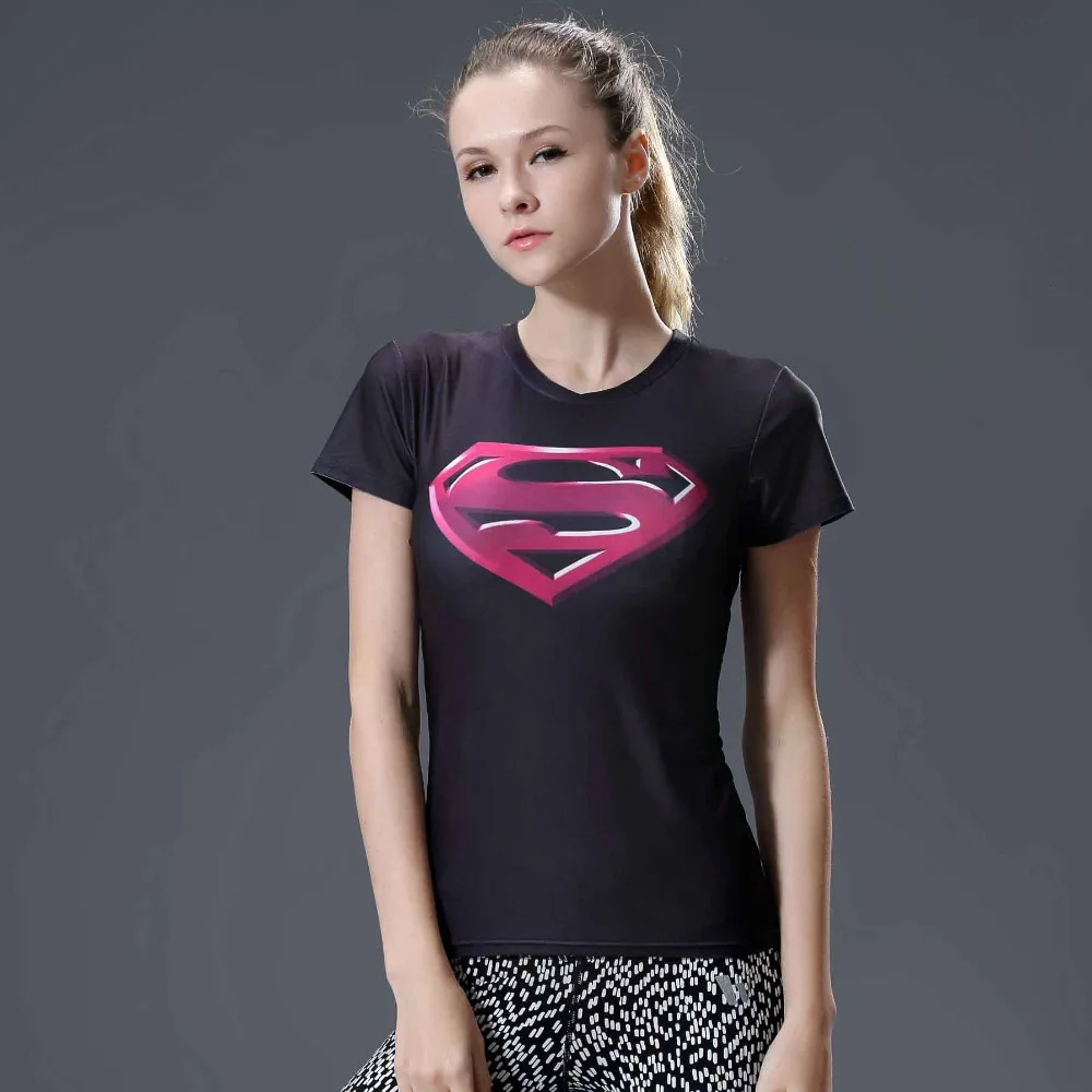 ГОРЯЧИХ ЖЕНЩИН ФУТБОЛКИ КОМБИНЕЗОНЫ ДОСПЕХИ CAPTAIN MARVEL АМЕРИКА/бэтмен СЖАТИЯ