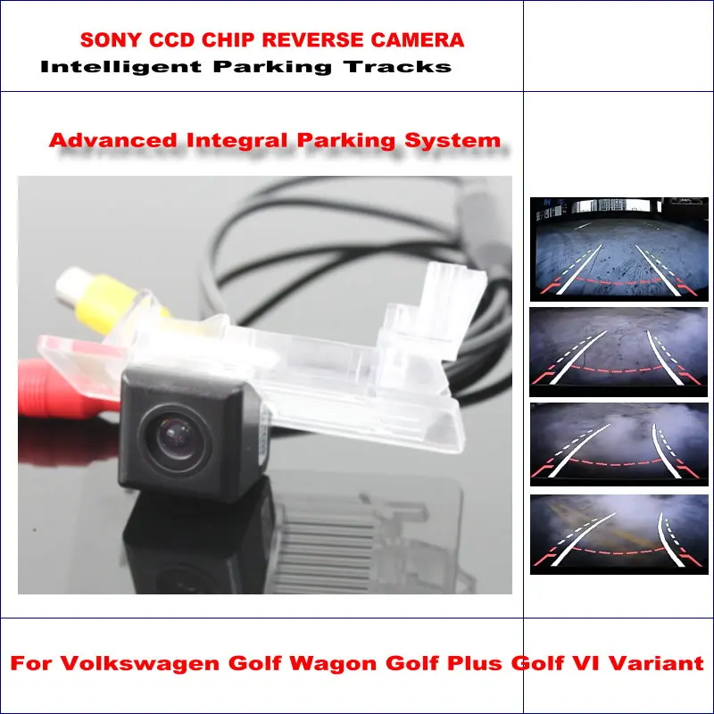 

Car Rear Camera For VW Golf Wagon/Plus/VI Variant 2010-2016 Intelligentized Parking Dynamic Trajectory Guidance CAM