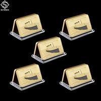 5pcs 1912 rms titanic ship tragedy of the titanic in memory of rms victims 1oz collectible gold barcoin