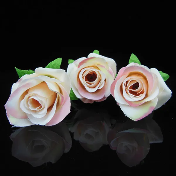 100 pcs High Quality Artificial Rose Flower Hair Clips Pins Wedding Party Woman Fascinator | Украшения и аксессуары