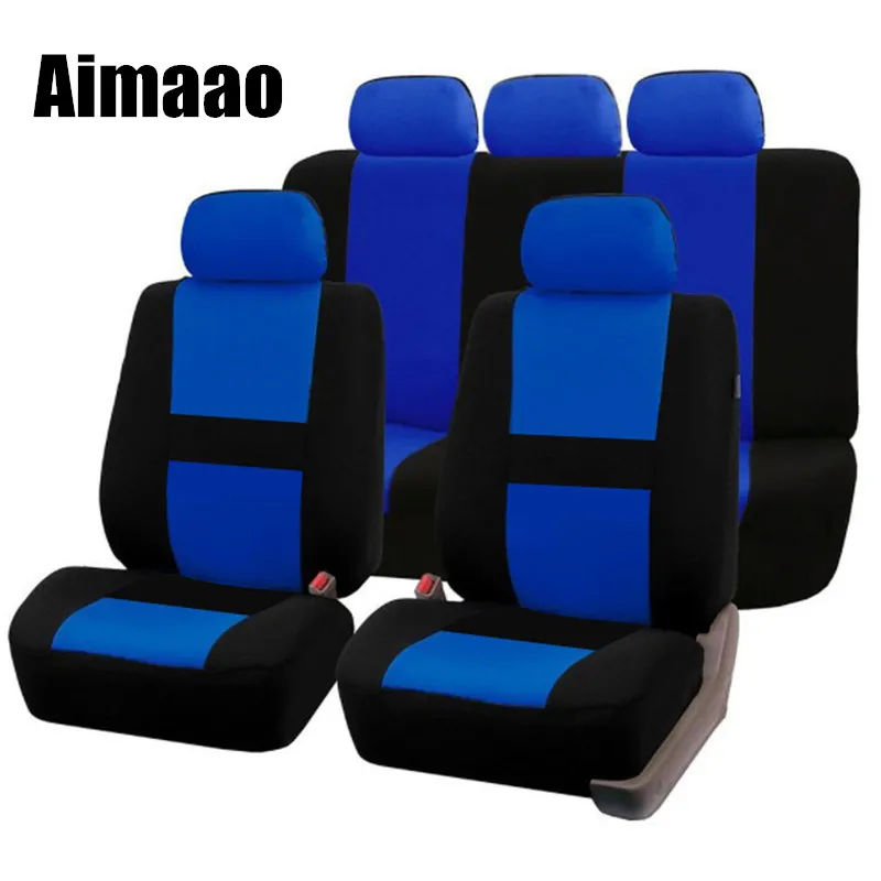 

Aimaao Universal Auto General Seat Covers Car Styling Accessories Fit Automotive Interior Full Set Automobile