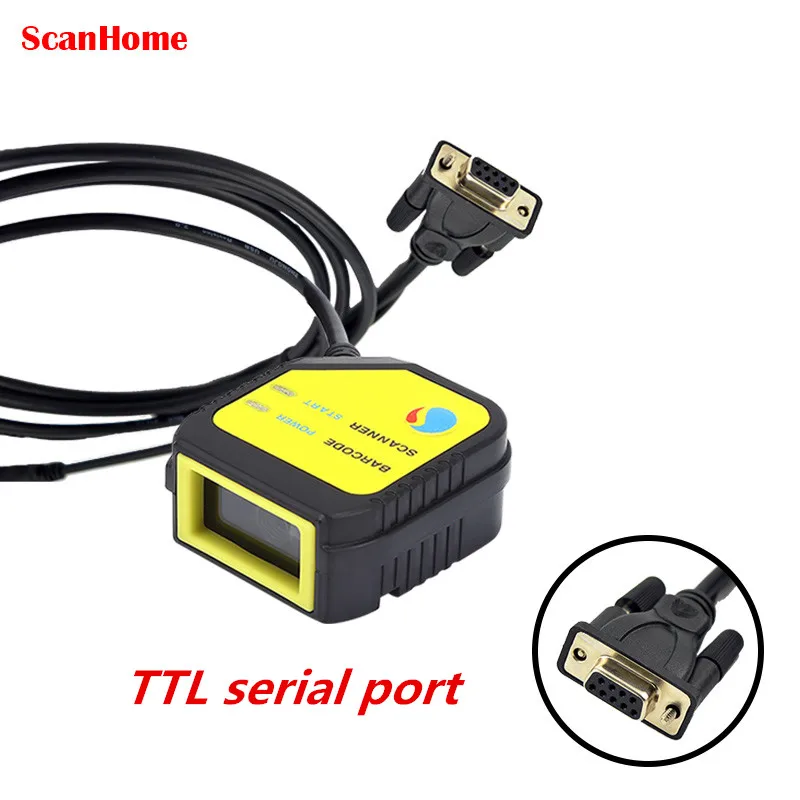 TTL Serial port Новейший модуль сканирования QR сканирующая головка модуль фиксированный сканирующий двигатель SH-400 USB/последовательный ТТЛ-Поддержка сканирующий экран 1D 2D код - Цвет: TTL Serial port