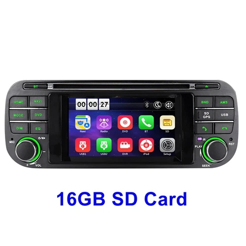 256MB RAM 16GB ROM A-Sure 16 Гб rom 4,3 дюймов радио gps автомобильный DVD стерео навигатор для Jeep Grand Cherokee Jeep Wrangler Dodge Chrysler 2003-2006 - Цвет: 256MB RAM 16GB ROM