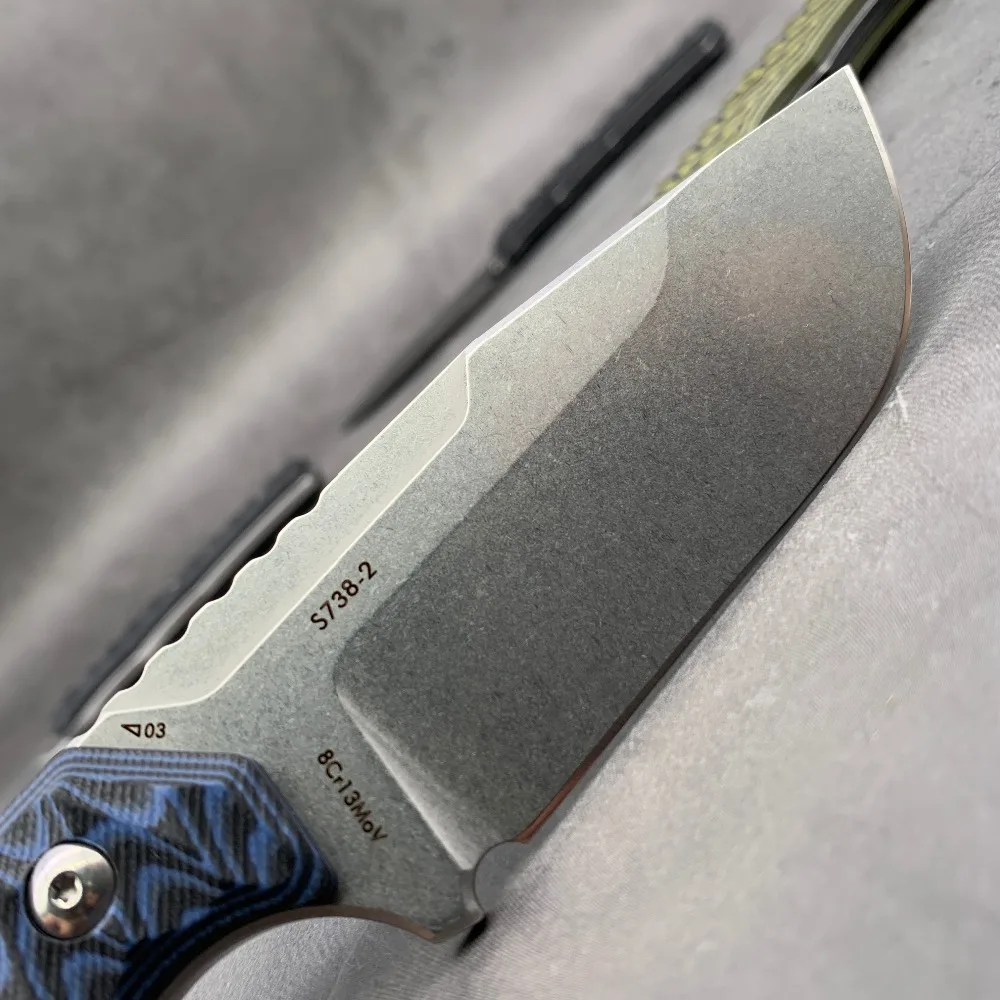 SANRENMU S738 нож с фиксированным лезвием с K оболочкой 12C27 лезвие для походов на открытом воздухе тактический охотничий нож для выживания инструмент для повседневного использования