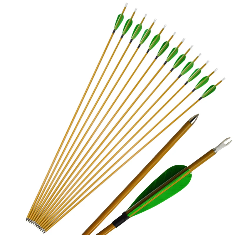 Pаспродажа 10 шт. позвоночника 900 углеродная стрела целевой Broadheads композитный стержень из углеродного волокна для спорта на открытом воздухе стрельбы и...