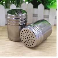 100pcslot 2016 new arrival stainless steel home kitchen bar spice jar msg household pepper pot for cooking wa1137
