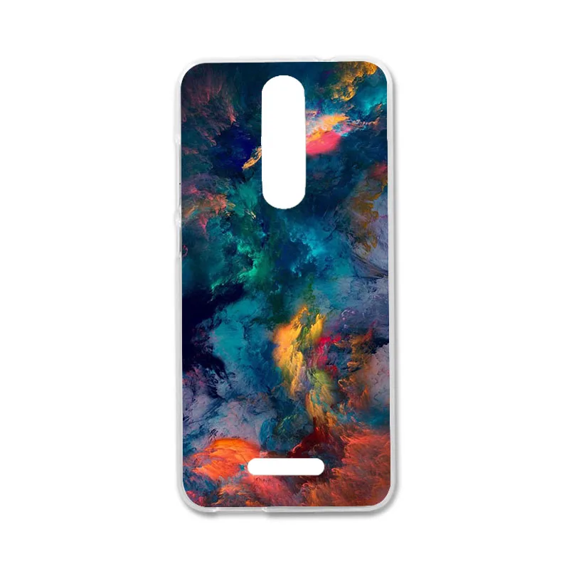 AKABEILA мягкие ТПУ чехлы для телефона Wiko View 5,7 дюймов Чехлы Nutella Фламинго тетрис силиконовый корпус - Цвет: H058