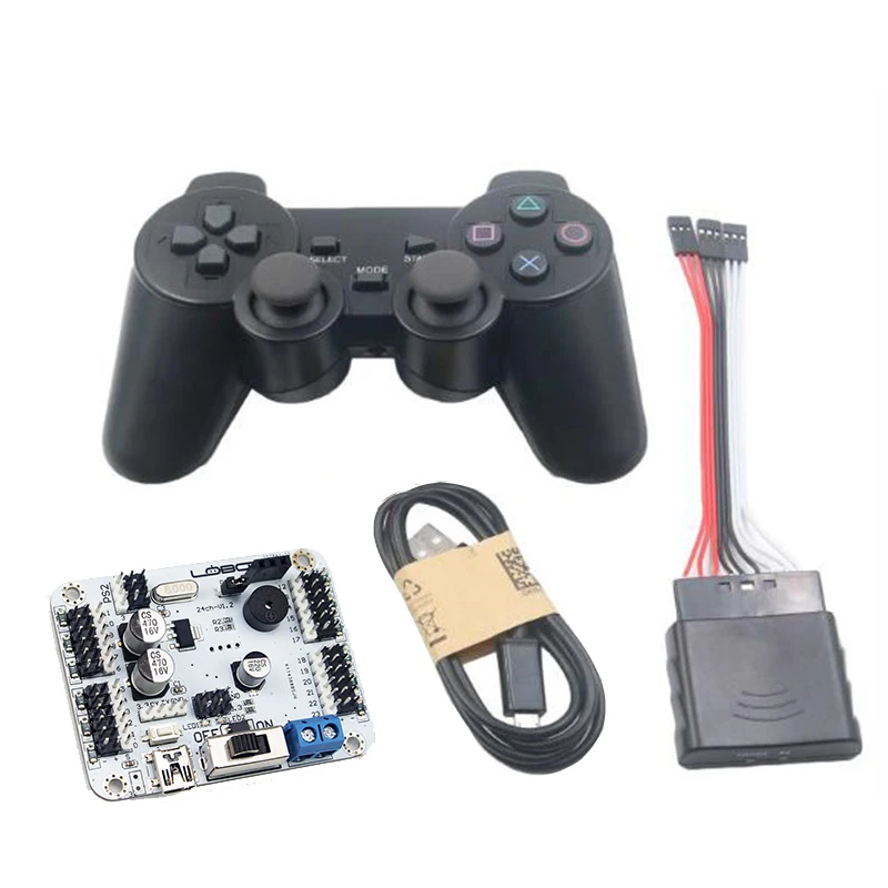 24-канальный пульт управления Сервоприводом ler PS2 ручное управление USB UART режим