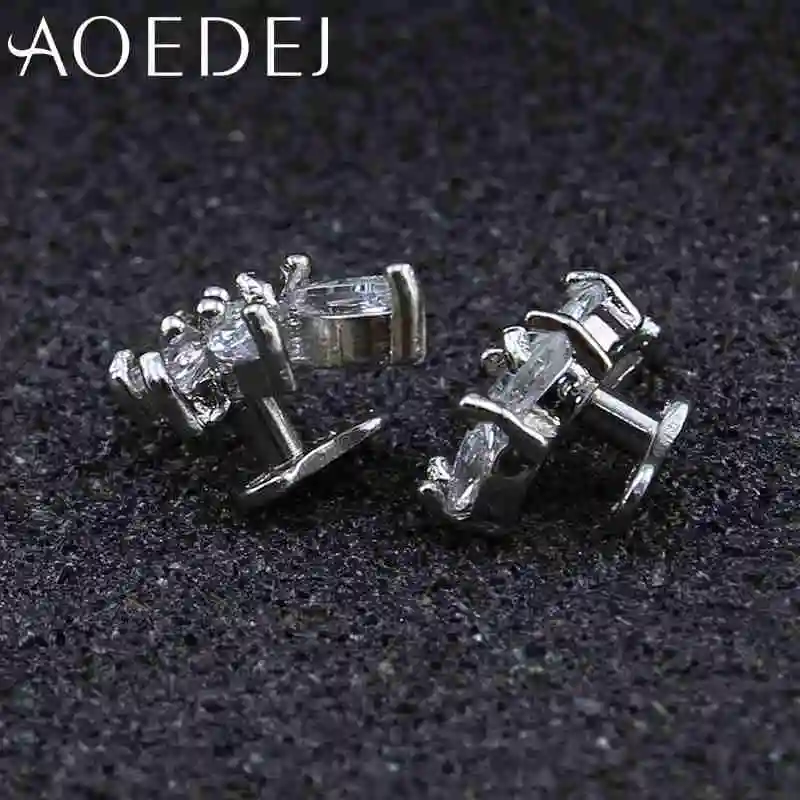 AOEDEJ титановая нержавеющая сталь Кожный Якорь треугольник микро Кожный Якорь кожа дайвер имплантаты ювелирные изделия пирсинг вложение