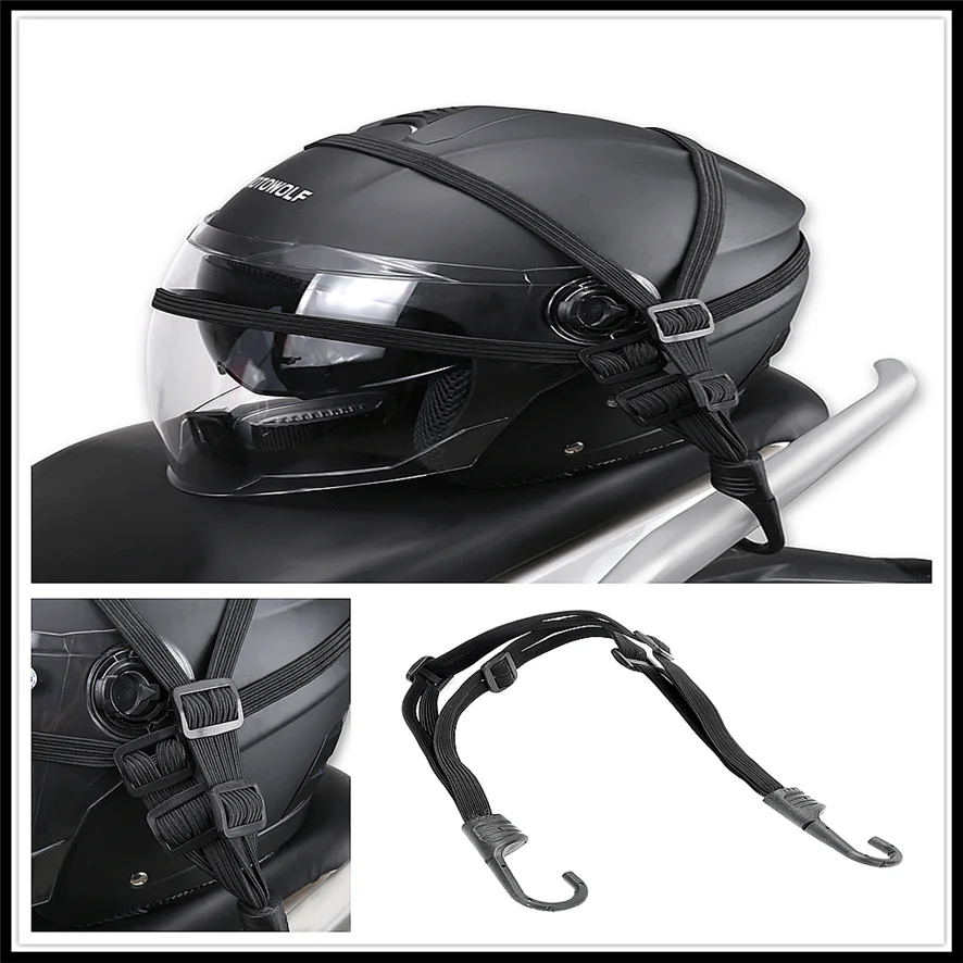 

Motorcycle Hooks Mesh Organizer cargo Luggage Helmet Net for KTM Bajaj PulsaR 200 NS 1190 AdventuRe R 1050 RC8 Duke