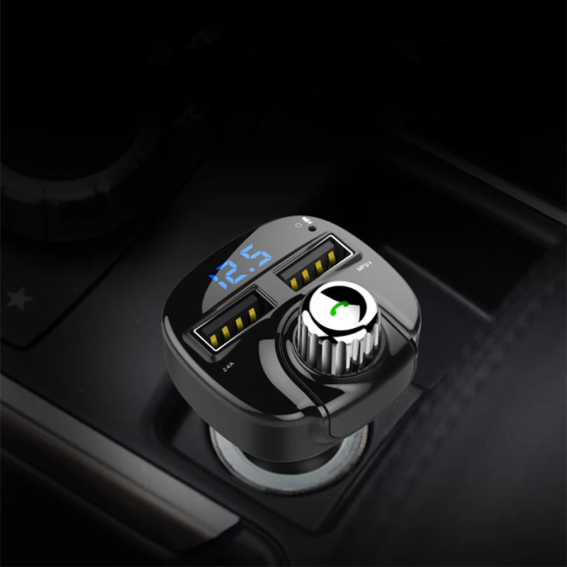 Беспроводной FM трансмиттер Tancredy Bluetooth автомобильный комплект громкой связи